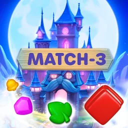 Biểu tượng Spooky Suites: Match-3 Game